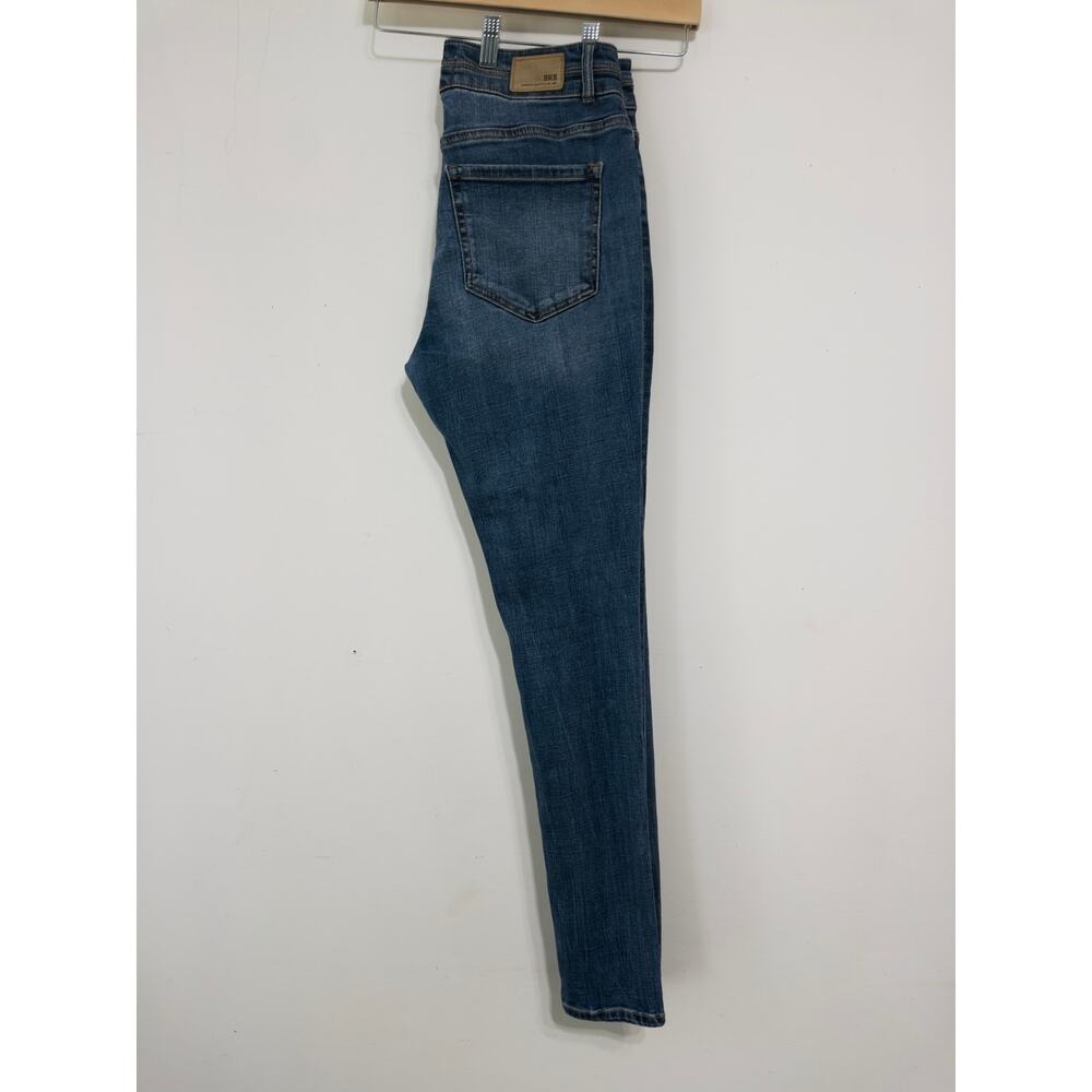 BKE Universal Skinny Jeans 28x31.5 Mid Rise Grunge Thrashed Paintercore workwear - Picture 3 of 6